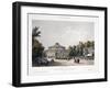 Champs-Elysees, the Empress' Circus-Deroy-Framed Giclee Print