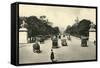 Champs Elysees-null-Framed Stretched Canvas