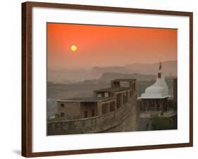 Chamunda Devi Temple, Rajasthan, India-Walter Bibikow-Framed Photographic Print
