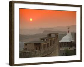 Chamunda Devi Temple, Rajasthan, India-Walter Bibikow-Framed Photographic Print