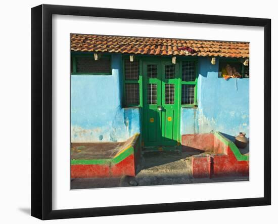 Chamundi Hill, Mysore, Karnataka, India-Walter Bibikow-Framed Photographic Print