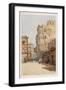 Chan Chalil Street in Cairo-null-Framed Art Print