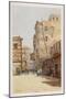 Chan Chalil Street in Cairo-null-Mounted Art Print