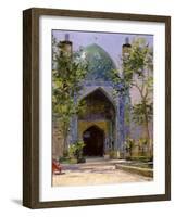 Chanbagh Madrasses, Isfahan-Bob Brown-Framed Giclee Print