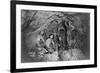 Chance Mine Lead Mining in Coeur d'Alene, ID Photograph - Coeur d'Alene, ID-Lantern Press-Framed Premium Giclee Print