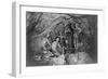 Chance Mine Lead Mining in Coeur d'Alene, ID Photograph - Coeur d'Alene, ID-Lantern Press-Framed Art Print