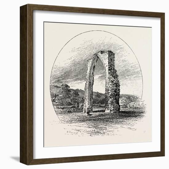 Chancel Arch of the Old Abbey, Deepdale-null-Framed Giclee Print