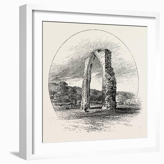 Chancel Arch of the Old Abbey, Deepdale-null-Framed Giclee Print