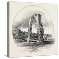 Chancel Arch of the Old Abbey, Deepdale-null-Stretched Canvas