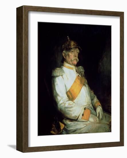 Chancellor Otto Von Bismarck (1815-98) 1890-Franz Seraph von Lenbach-Framed Giclee Print