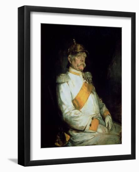 Chancellor Otto Von Bismarck (1815-98) 1890-Franz Seraph von Lenbach-Framed Giclee Print