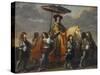 Chancellor Séguier at the Entry of Louis XIV into Paris, 1660-Charles Le Brun-Stretched Canvas