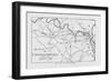 Chancellorsville Battle Map-null-Framed Giclee Print