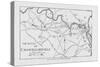 Chancellorsville Battle Map-null-Stretched Canvas