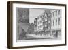 Chancery Lane, City of London, 1808-James Peller Malcolm-Framed Giclee Print