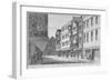 Chancery Lane, City of London, 1808-James Peller Malcolm-Framed Giclee Print