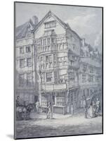 Chancery Lane, London, 1814-Thomas Hearne-Mounted Giclee Print
