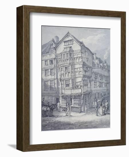 Chancery Lane, London, 1814-Thomas Hearne-Framed Giclee Print