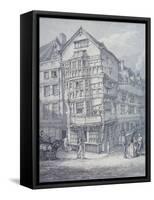 Chancery Lane, London, 1814-Thomas Hearne-Framed Stretched Canvas