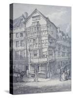 Chancery Lane, London, 1814-Thomas Hearne-Stretched Canvas