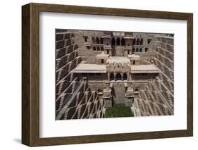 Chand Baori Step Well at Abhaneri, Rajasthan, India, Asia-Martin Child-Framed Photographic Print