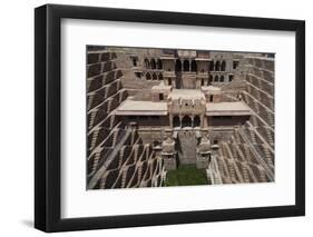 Chand Baori Step Well at Abhaneri, Rajasthan, India, Asia-Martin Child-Framed Photographic Print