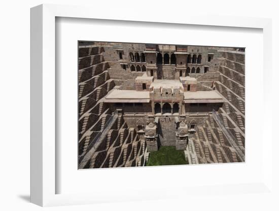 Chand Baori Step Well at Abhaneri, Rajasthan, India, Asia-Martin Child-Framed Photographic Print