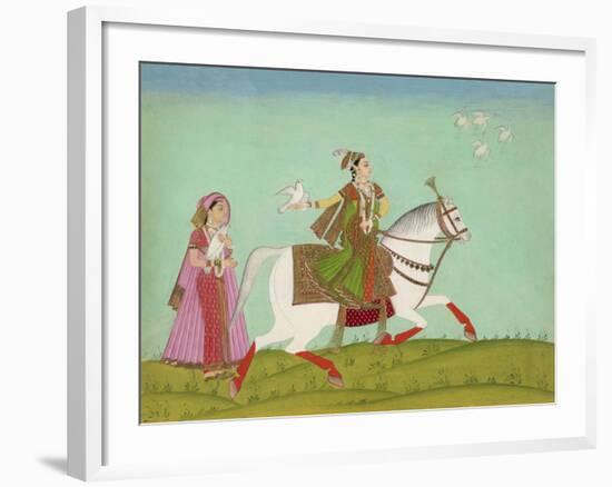 Chand Bibi Hawking-null-Framed Giclee Print