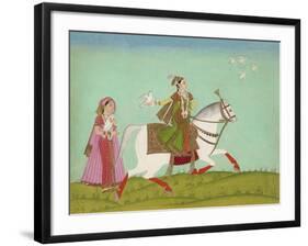 Chand Bibi Hawking-null-Framed Giclee Print