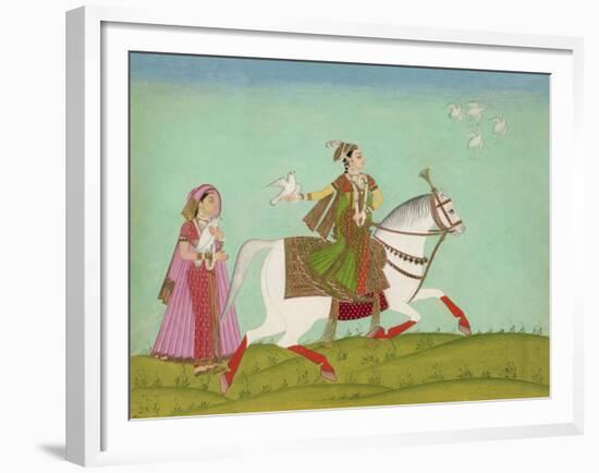 Chand Bibi Hawking-null-Framed Giclee Print