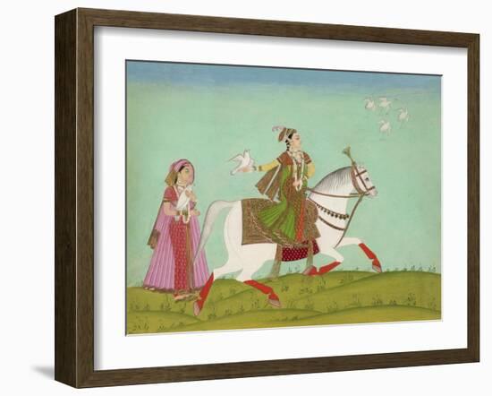 Chand Bibi Hawking-null-Framed Giclee Print