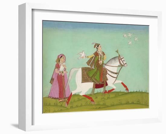 Chand Bibi Hawking-null-Framed Giclee Print