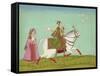 Chand Bibi Hawking-null-Framed Stretched Canvas