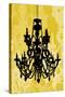 Chandelier 1 Yellow-Sharyn Sowell-Stretched Canvas