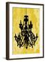 Chandelier 1 Yellow-Sharyn Sowell-Framed Giclee Print