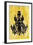 Chandelier 1 Yellow-Sharyn Sowell-Framed Giclee Print