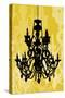 Chandelier 1 Yellow-Sharyn Sowell-Stretched Canvas