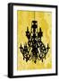 Chandelier 1 Yellow-Sharyn Sowell-Framed Giclee Print