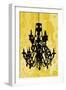 Chandelier 1 Yellow-Sharyn Sowell-Framed Giclee Print