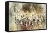 Chandelier Art II-Eric Yang-Framed Stretched Canvas