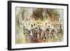 Chandelier Art II-Eric Yang-Framed Art Print