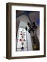 Chandelier at a synagogue, Ari Ashkenazi Synagogue, Safed, Upper Galilee, Israel-null-Framed Photographic Print
