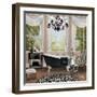 Chandelier Bath I-Elizabeth Medley-Framed Art Print