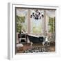 Chandelier Bath I-Elizabeth Medley-Framed Art Print