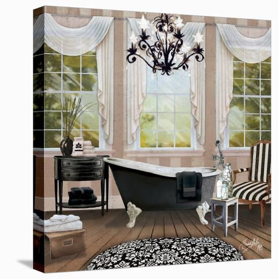 Chandelier Bath I-Elizabeth Medley-Stretched Canvas