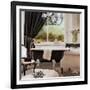 Chandelier Bath II-Elizabeth Medley-Framed Art Print