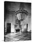 Chandelier Hanging in East Room of White House-null-Stretched Canvas