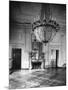 Chandelier Hanging in East Room of White House-null-Mounted Photographic Print