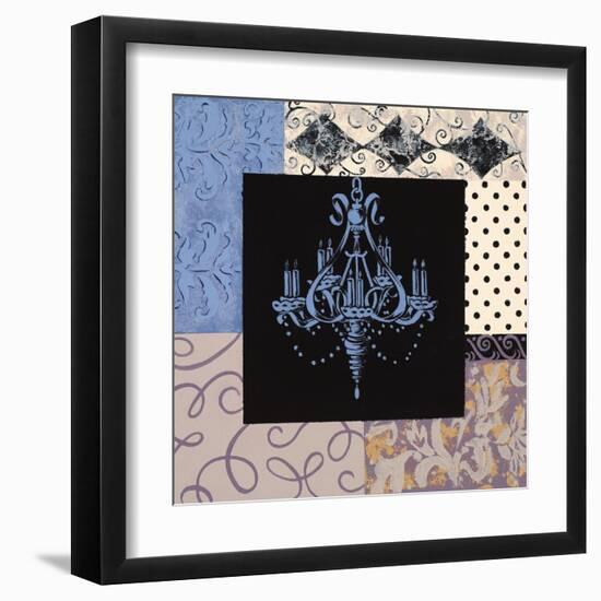 Chandelier I-Pamela Desgrosellier-Framed Art Print