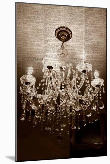 Chandelier I-Acosta-Mounted Art Print